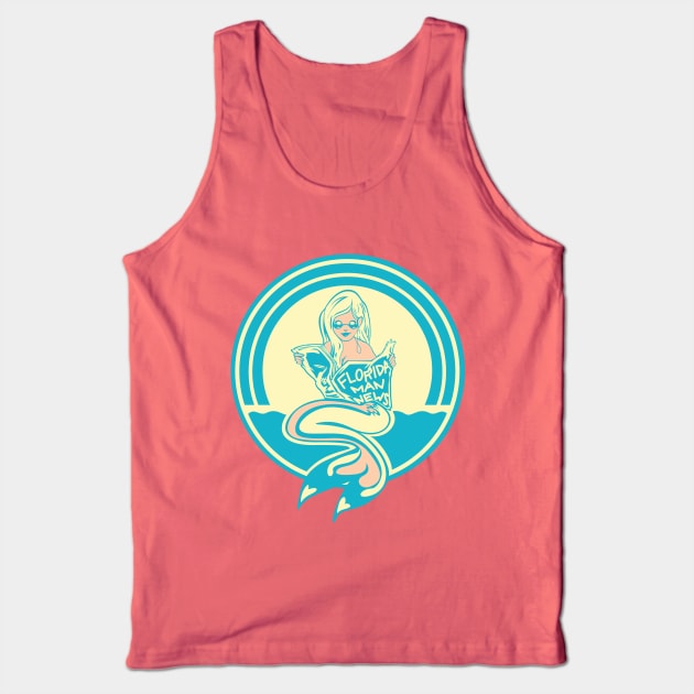 Florida Man News Tank Top by hideedoodle